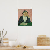 Van Gogh - L'Arlesienne (Madame Ginoux) 1890 Poster (Keuken)