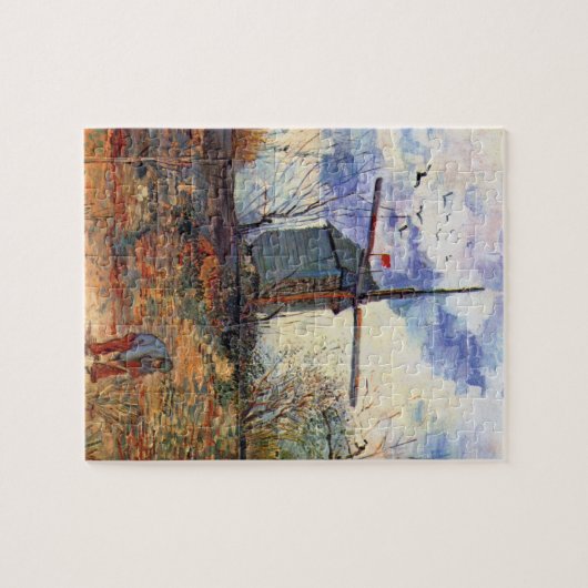 Van Gogh - Le Moulin de La Galette Windmill Legpuzzel (Horizontaal)