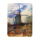 Van Gogh - Le Moulin de La Galette Windmill Magneet (Verticaal)
