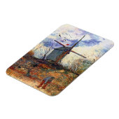 Van Gogh - Le Moulin de La Galette Windmill Magneet (Linkerzijde)