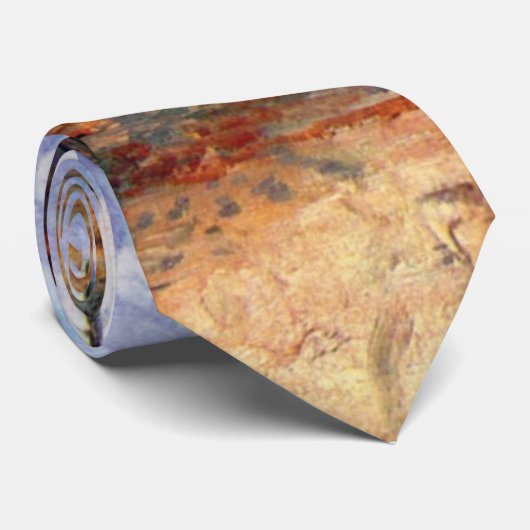 Van Gogh - Le Moulin de La Galette Windmill Stropdas (Opgerold)