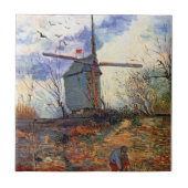 Van Gogh - Le Moulin de La Galette Windmill Tegeltje (Voorkant)