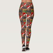 van gogh leggings voor kerstmis (Achterkant)