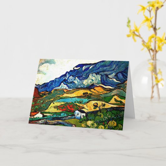 Van Gogh - Les Alpilles Kaart (Gele Bloem)