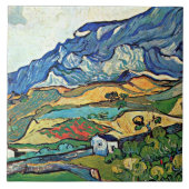 Van Gogh - Les Alpilles Mountain Landscape Tegeltje (Voorkant)