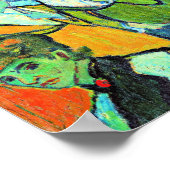 Van Gogh - Les Arenes, beroemd schilderij Poster (Hoek)