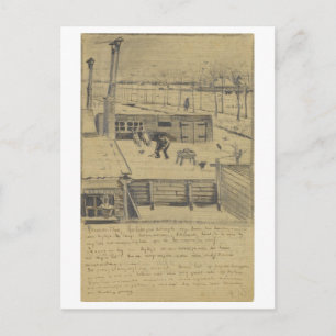 Van Gogh Letter Sketch 330 Briefkaart