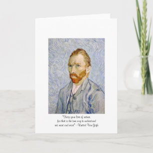 Van Gogh "Liefde Voor De Natuur" Wenskaart Kaart