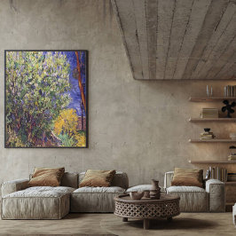  Van Gogh Lila Struik Canvas Afdruk