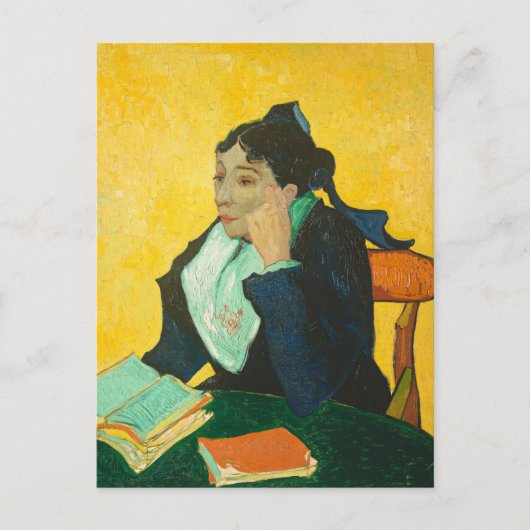 Van Gogh - Madame Joseph-Michel Ginoux, Briefkaart (Voorkant)