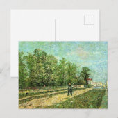 Van Gogh - Man met spade... Briefkaart (Voorkant / Achterkant)
