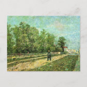 Van Gogh - Man met spade... Briefkaart (Voorkant)