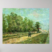 Van Gogh - Man met spade... Poster (Voorkant)