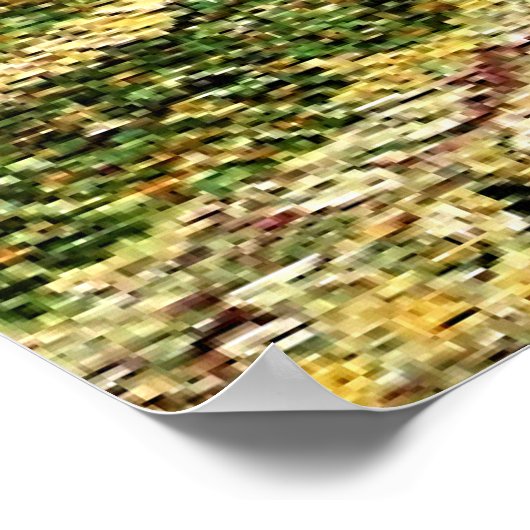 Van Gogh - Man met spade... Poster (Hoek)