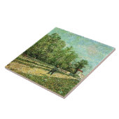 Van Gogh - Man met spade... Tegeltje (Zijkant)