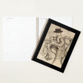 Van Gogh - Man schrijven, naar links kijken, Planner (Display)