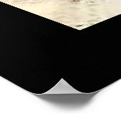 Van Gogh - Man schrijven, naar links kijken, Poster (Hoek)