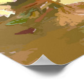 Van Gogh Mand met Aardappelen, Bladeren, Groenten  Poster (Hoek)