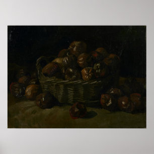 Van Gogh - Mand met appels Poster