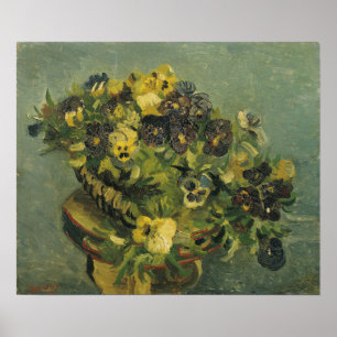 Van Gogh - Mand met viooltjes Poster