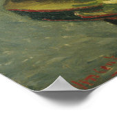 Van Gogh - Mand met viooltjes Poster (Hoek)
