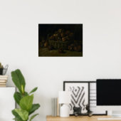 Van Gogh - mandje appelen Poster (Thuiskantoor)