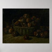 Van Gogh - mandje appelen Poster (Voorkant)