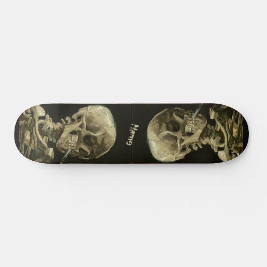 Van Gogh Masterpart Artwork Skeleton Rad Cool Persoonlijk Skateboard (Horizontaal)