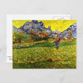 Van Gogh - Meadow in de bergen Briefkaart (Voorkant / Achterkant)