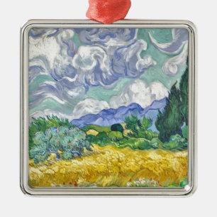 Van gogh metalen ornament
