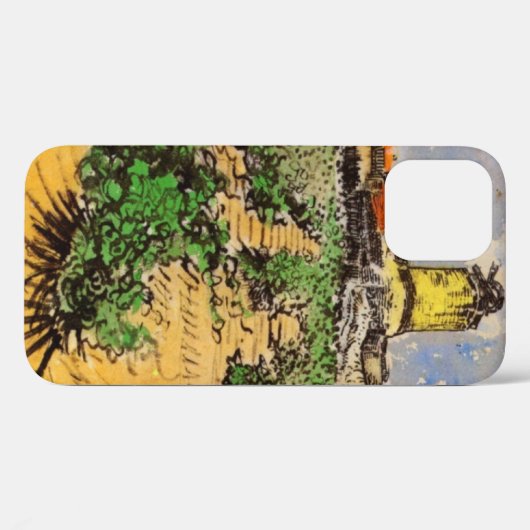Van Gogh Mill van Alphonse Daudet bij Fontevielle Case-Mate iPhone Case (Achterkant (horizontaal))