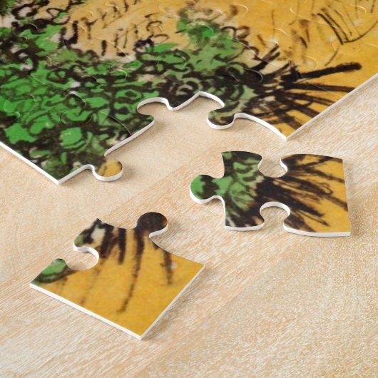 Van Gogh Mill van Alphonse Daudet bij Fontevielle Legpuzzel (Zijkant)