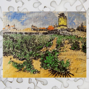 Van Gogh Mill van Alphonse Daudet bij Fontevielle Legpuzzel