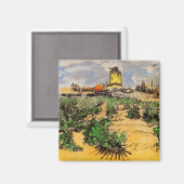 Van Gogh Mill van Alphonse Daudet bij Fontevielle Magneet (Voorkant / Achterkant)