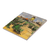 Van Gogh Mill van Alphonse Daudet bij Fontevielle Tegeltje (Zijkant)