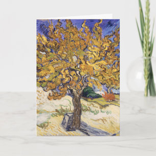 Van Gogh Moerbeboom Gele Werveling Kunst Kaart