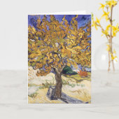 Van Gogh Moerbeboom Gele Werveling Kunst Kaart (Gele Bloem)