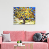 Van Gogh Moerbeiboom meesterwerk Kunst Canvas Afdruk (Insitu (Woonkamer))