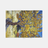 Van Gogh Moerbeiboom meesterwerk Kunst Fleece Deken (Voorkant (Horizontaal))