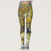 Van Gogh Moerbeiboom meesterwerk Kunst Leggings (Voorkant)