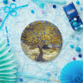 Van Gogh Moerbeiboom meesterwerk Kunst Papieren Bordje (Feest)