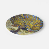 Van Gogh Moerbeiboom meesterwerk Kunst Papieren Bordje (Gekanteld)