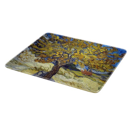 Van Gogh Moerbeiboom meesterwerk Kunst Snijplank (Hoek)