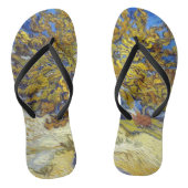 Van Gogh Moerbeiboom meesterwerk Kunst Teenslippers (Voetbed)