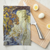 Van Gogh Moerbeiboom meesterwerk Kunst Theedoek (Quarter Fold)