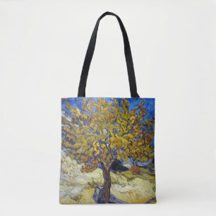 Van Gogh Moerbeiboom meesterwerk Kunst Tote Bag