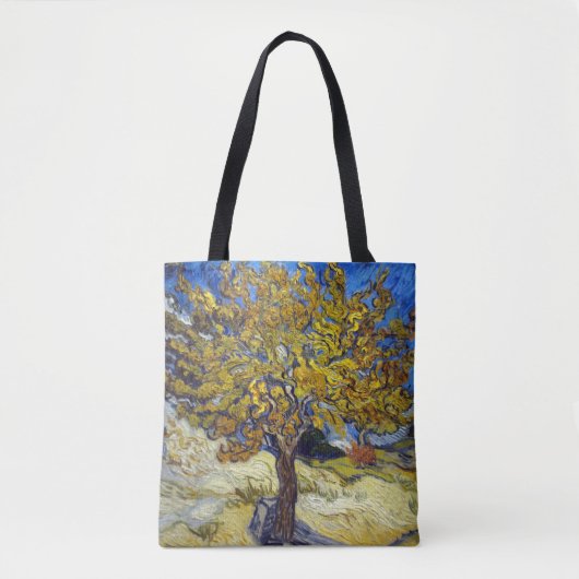 Van Gogh Moerbeiboom meesterwerk Kunst Tote Bag (Voorkant)