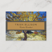 Van Gogh Moerbeiboom meesterwerk Kunst Visitekaartje (Voorkant)