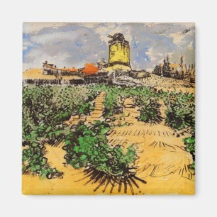 Van Gogh Molen van Alphonse Daudet bij Fontevielle Magneet