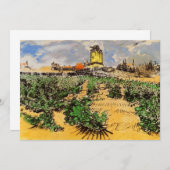 Van Gogh-molen van Alphonse Daudet in Fontevielle (Voorkant / Achterkant)